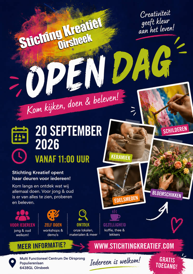 Open dag Stichting Kreatief
